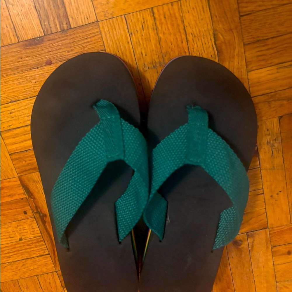 Colorful Platform Flip Flops - Picture 2 of 5